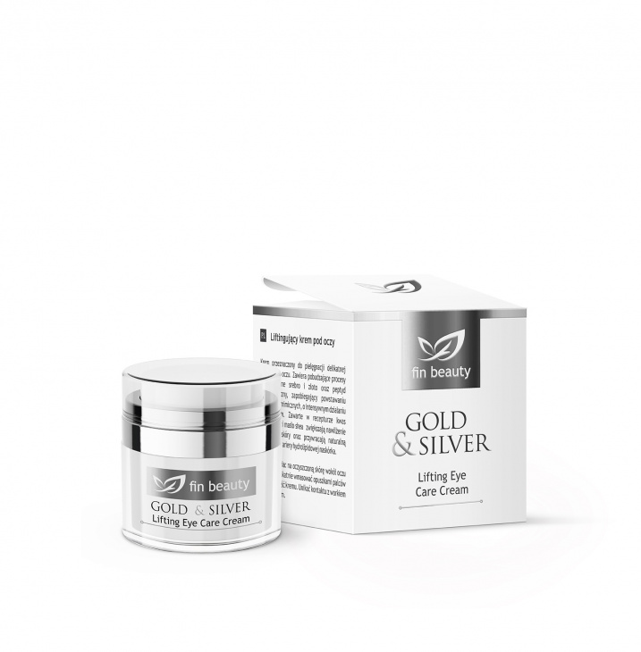 Lifting Augencreme mit Gold und Silber